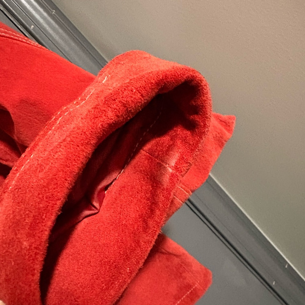 Coldwater Creek Red Suede Jacket - Women - Picture 7 of 7